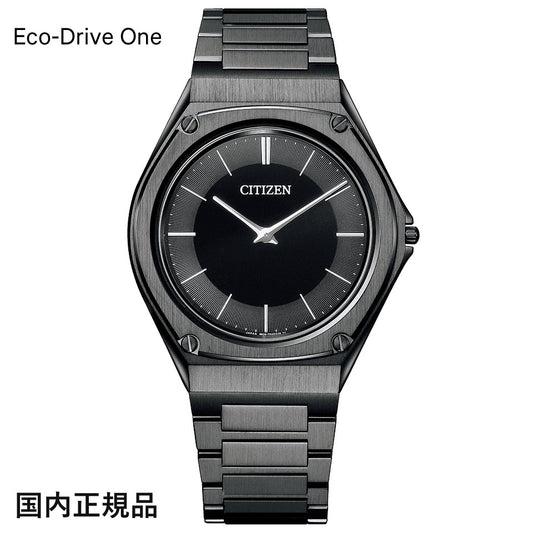 シチズン 腕時計 CITIZEN Eco-Drive One エコドライブワン ブラック メンズウォッチ  AR5064-57E