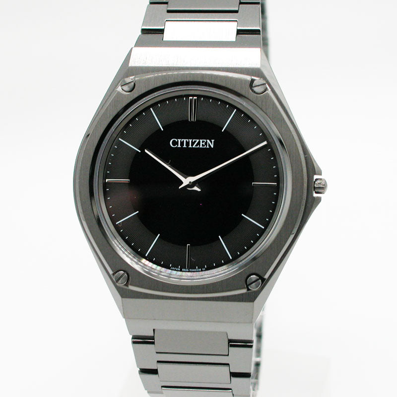 シチズン 腕時計 CITIZEN Eco-Drive One エコドライブワン ブラック メンズウォッチ AR5064-57E