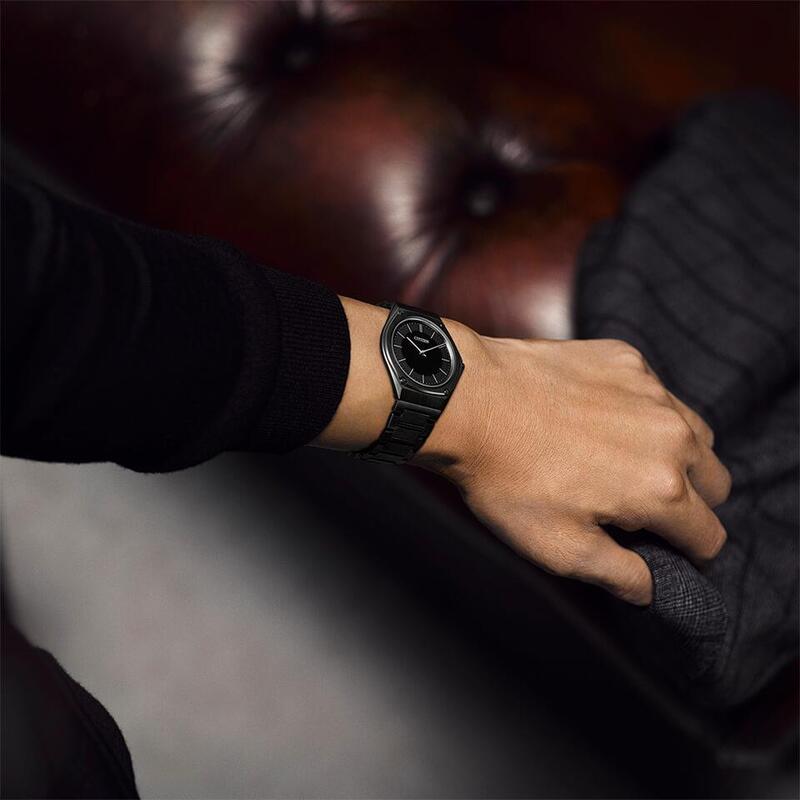 シチズン 腕時計 CITIZEN Eco-Drive One エコドライブワン ブラック メンズウォッチ AR5064-57E