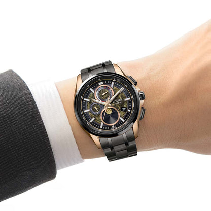 シチズン 腕時計 CITIZEN ATTESA アテッサ HAKUTO-R コラボレーションモデル Eco-Drive エコドライブ ソーラー電波 限定 BY1009-64Y メンズ