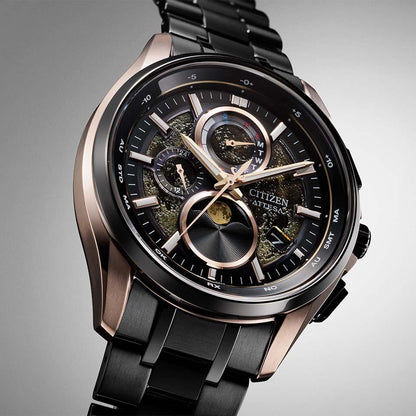 シチズン 腕時計 CITIZEN ATTESA アテッサ HAKUTO-R コラボレーションモデル Eco-Drive エコドライブ ソーラー電波 限定 BY1009-64Y メンズ