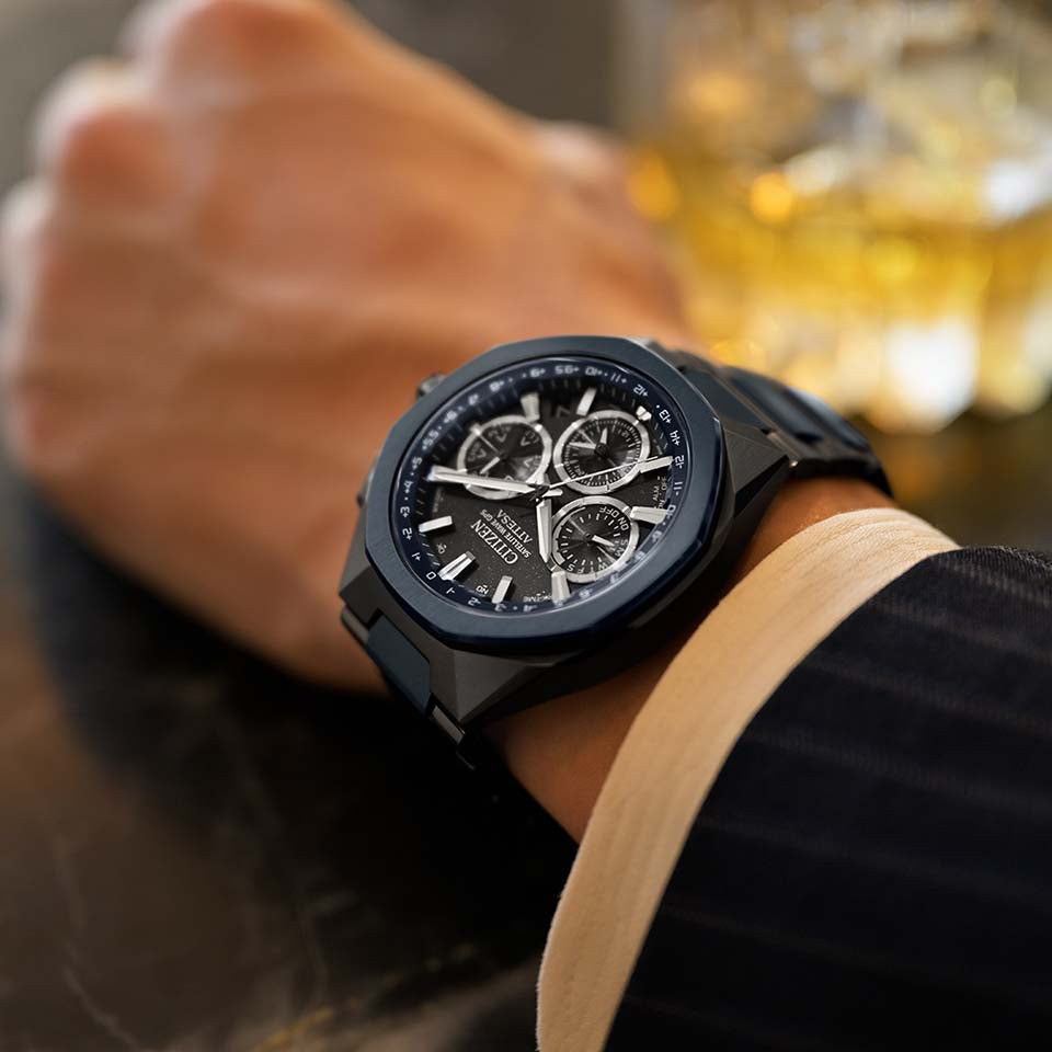 シチズン 腕時計 CITIZEN Blue Universe Collection 限定 ACT Line Eco-Drive エコドライブ GPS衛星電波 CC4106-74E メンズ