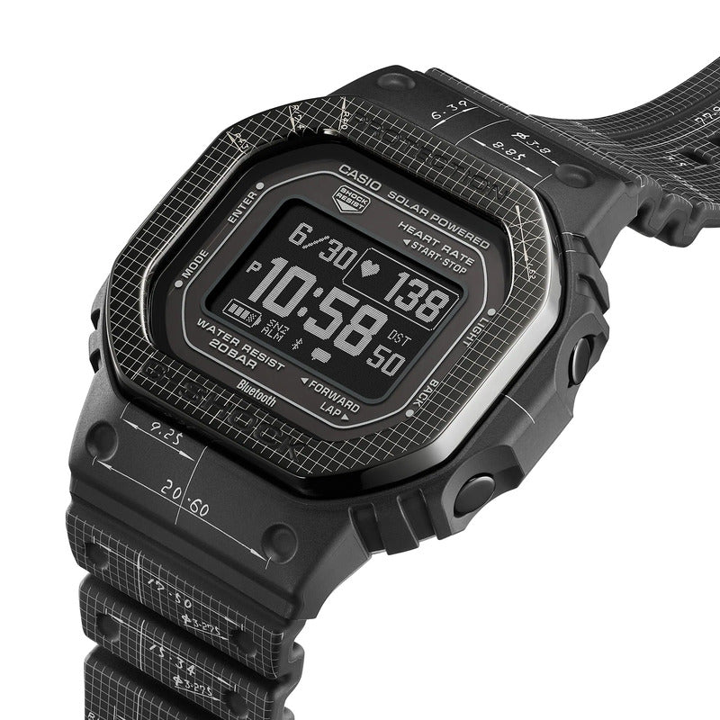 G-SHOCK ジーショック 腕時計 G-SQUAD 5600 SERIES 心拍計測 血中酸素レベル計測ウォッチ DW-H5600EX-1JR メンズ 国内正規品