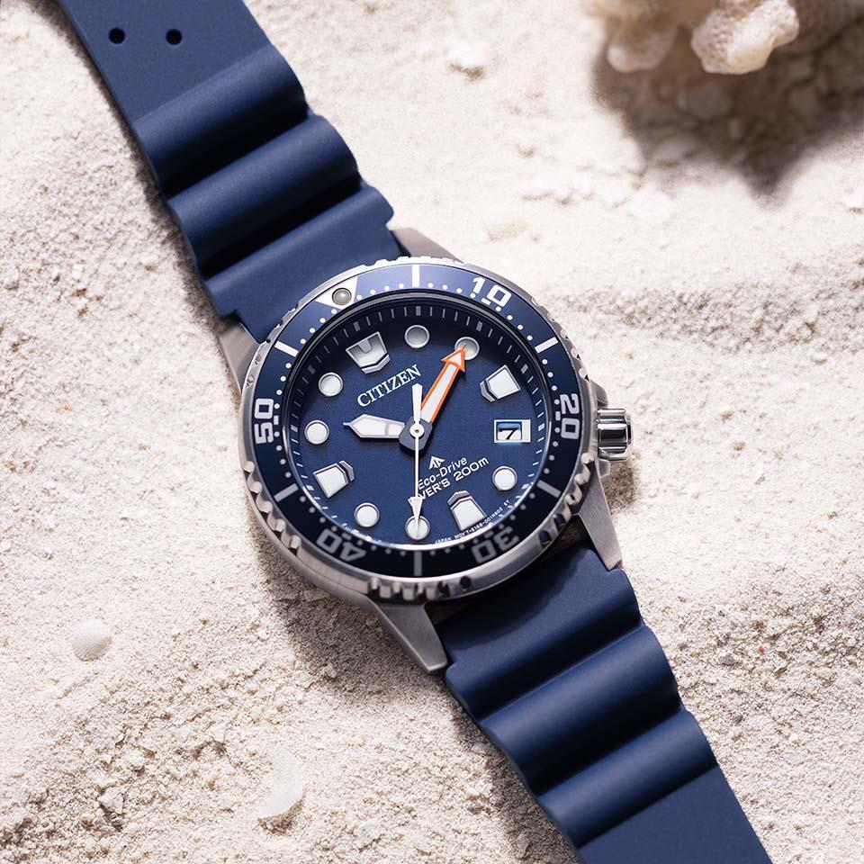 シチズン 腕時計 プロマスター エコドライブ ダイバー200m CITIZEN MARINEシリーズ EO2021-05L 国内正規品