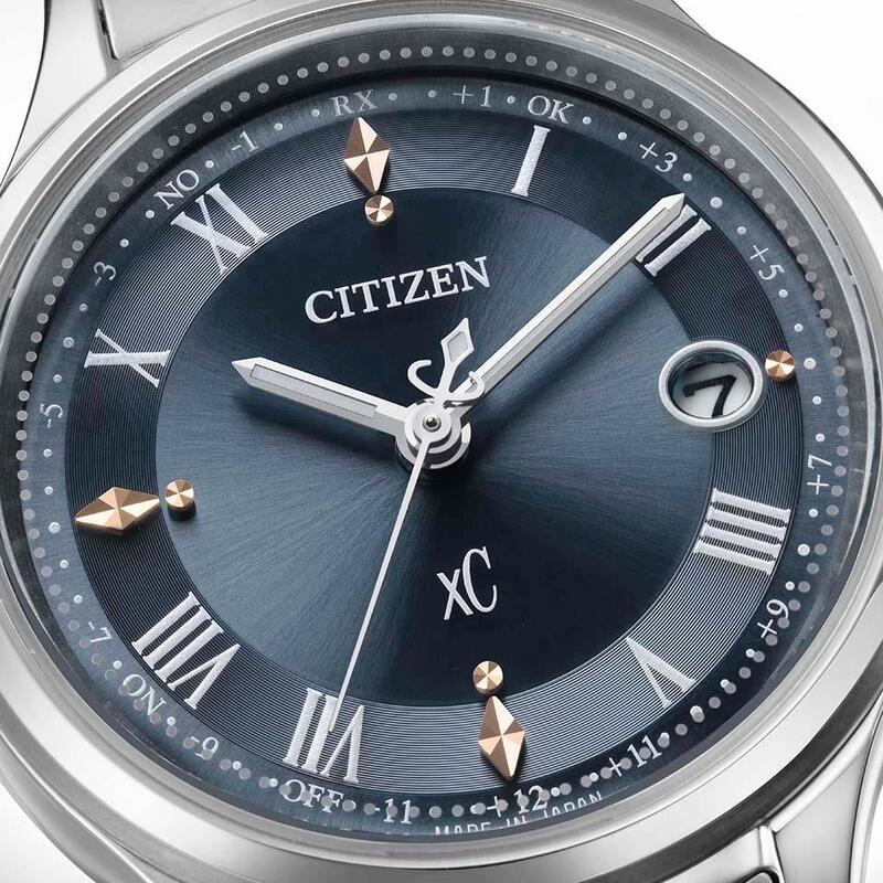 シチズン 腕時計 クロスシー CITIZEN エコドライブ電波 hikari collection Titania Happy Flight ES9490-61L レディース