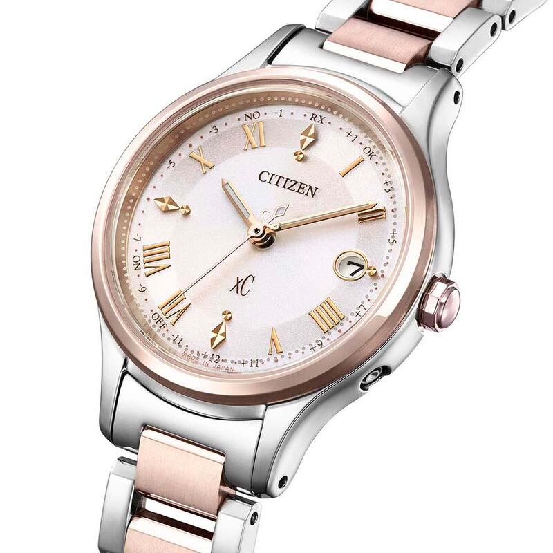 シチズン 腕時計 クロスシー CITIZEN エコドライブ電波 hikari collection Titania Happy Flight ES9496-64W レディース