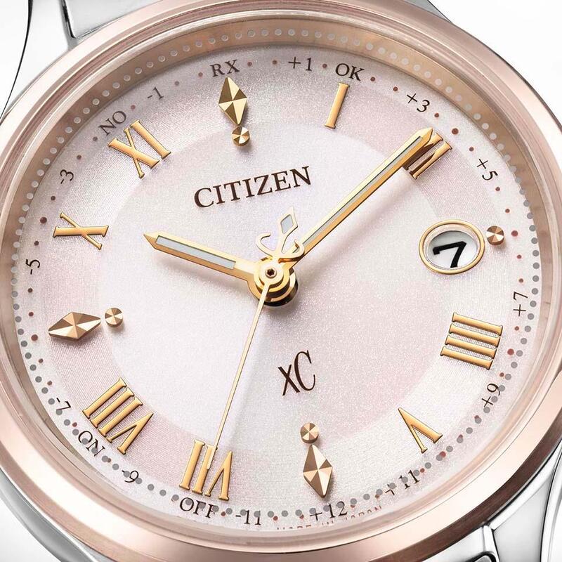 シチズン 腕時計 クロスシー CITIZEN エコドライブ電波 hikari collection Titania Happy Flight ES9496-64W レディース