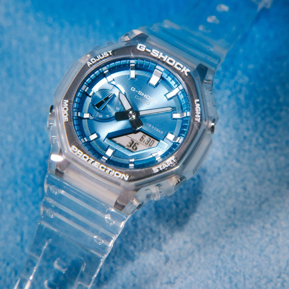 G-SHOCK ジーショック 腕時計 デジタルアナログコンビ スケルトン GA-2100BM-7A2JF メンズ 国内正規品