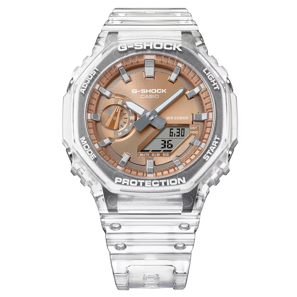 G-SHOCK ジーショック 腕時計 デジタルアナログコンビ スケルトン GA-2100BM-7A5JF メンズ 国内正規品
