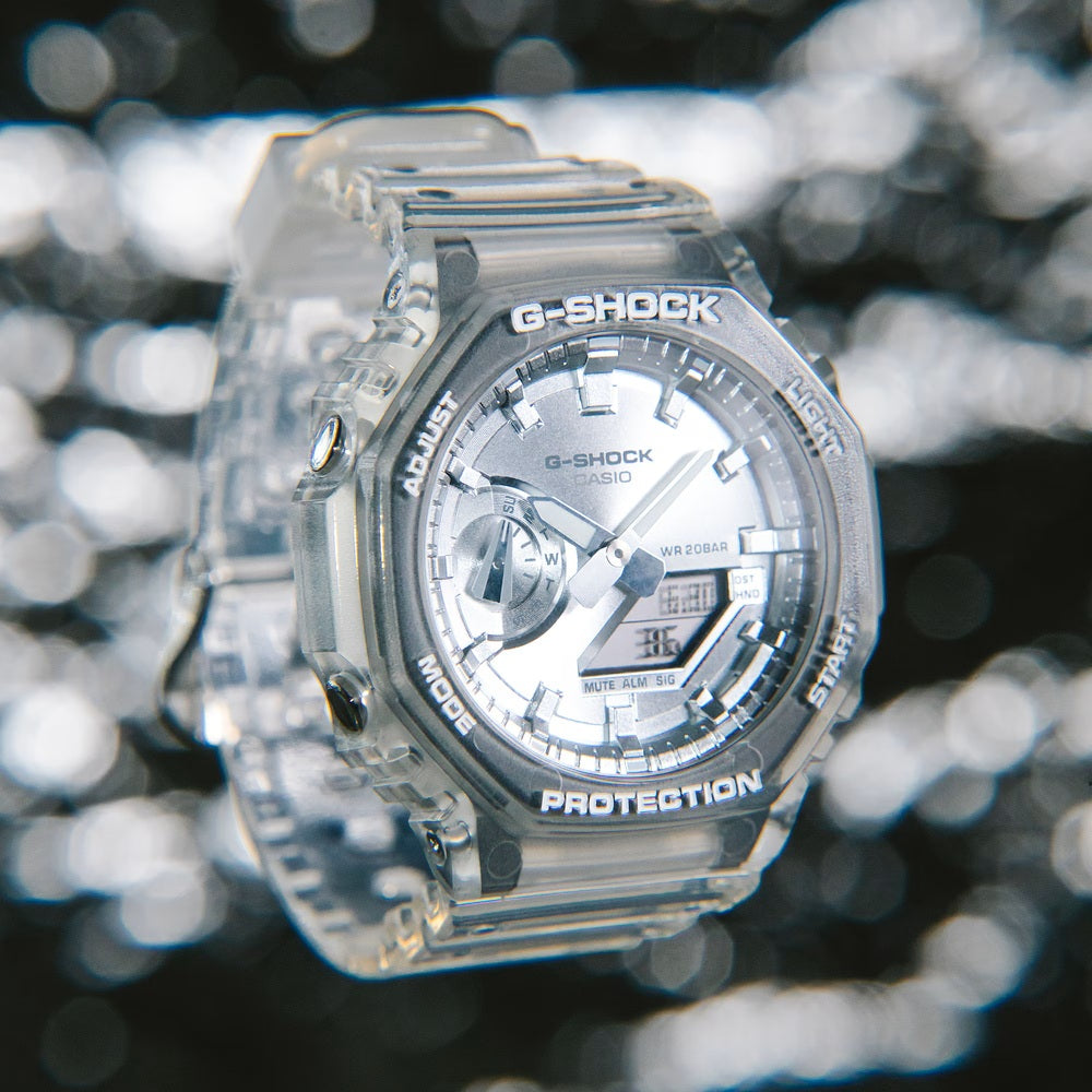 G-SHOCK ジーショック 腕時計 デジタルアナログコンビ スケルトン GA-2100BM-7A8JF メンズ 国内正規品
