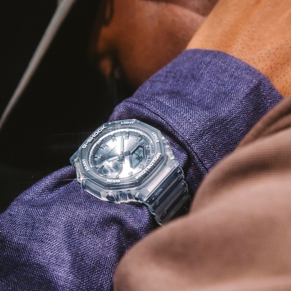 G-SHOCK ジーショック 腕時計 デジタルアナログコンビ スケルトン GA-2100BM-7A8JF メンズ 国内正規品