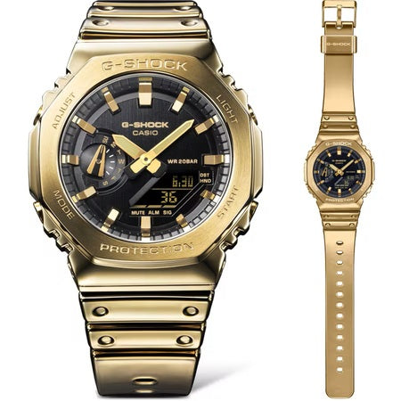 G-SHOCK ジーショック メタルカバード腕時計 アナデジ GM-2100YMG-9AJF メンズウォッチ 国内正規品