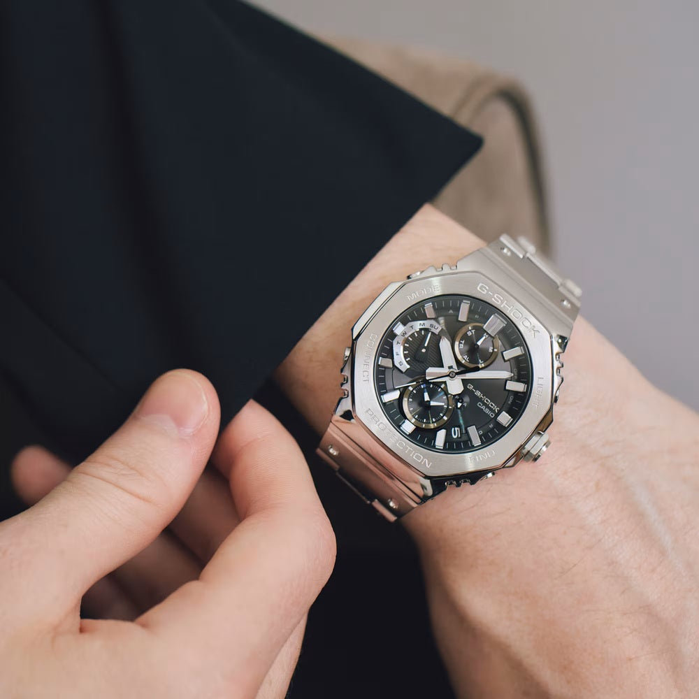 G-SHOCK ジーショック 腕時計 フルメタルデジアナクロノグラフ ソーラーモバイルリンク GMC-B2100D-1AJF ウォッチ 国内正規品