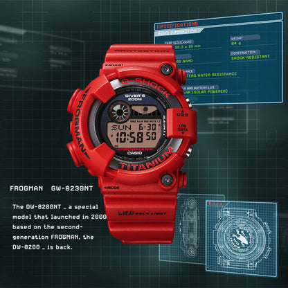 カシオ G-SHOCK ジーショック 腕時計 フロッグマン ソーラー FROGMAN30周年記念 GW-8230NT-4JRメンズ