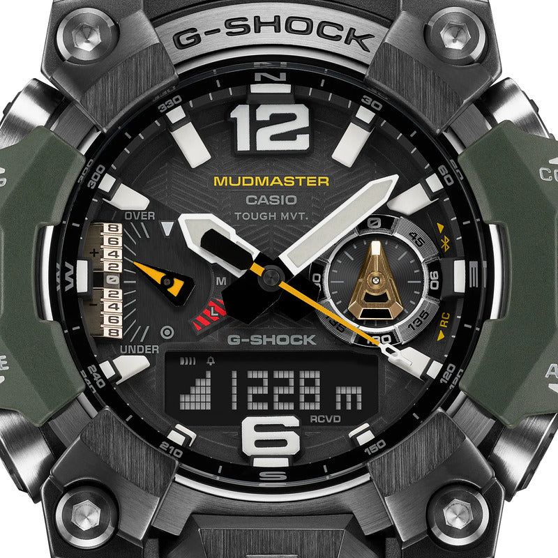 カシオ G-SHOCK ジーショック 腕時計 マッドマスター 電波ソーラー MUDMASTER GWG-B1000-3AJFメンズ