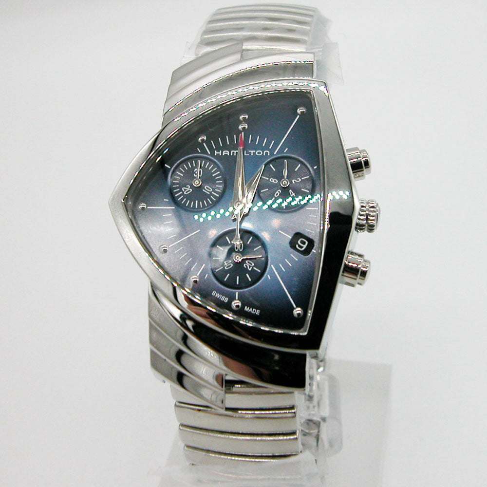 ハミルトン 腕時計 ベンチュラ クロノ HAMILTON Ventura Classic Quartz フレックスブレスレットクォーツ H24432141 国内正規品メンズ