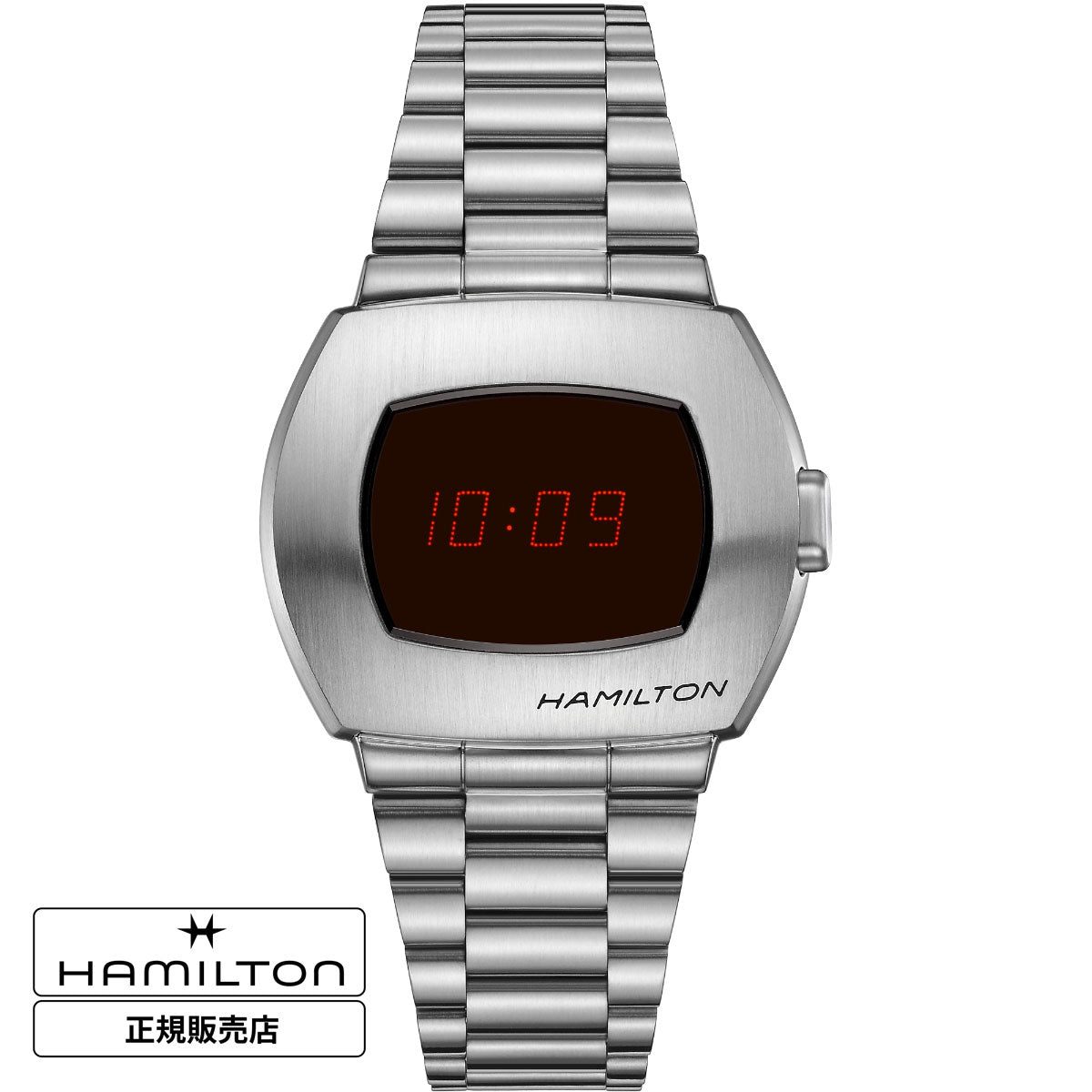 ハミルトン 腕時計 アメリカンクラシック HAMILTON PSR デジタルクォーツ Digital Quartz H52414130 国内 –  宝飾品・時計の太陽堂