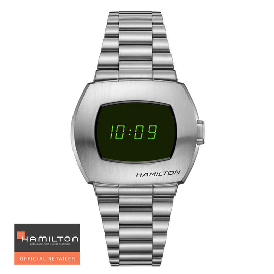 ハミルトン 腕時計 HAMILTON アメリカンクラシック PSR デジタルクォーツ Digital Quartz H52414131 国内正規品