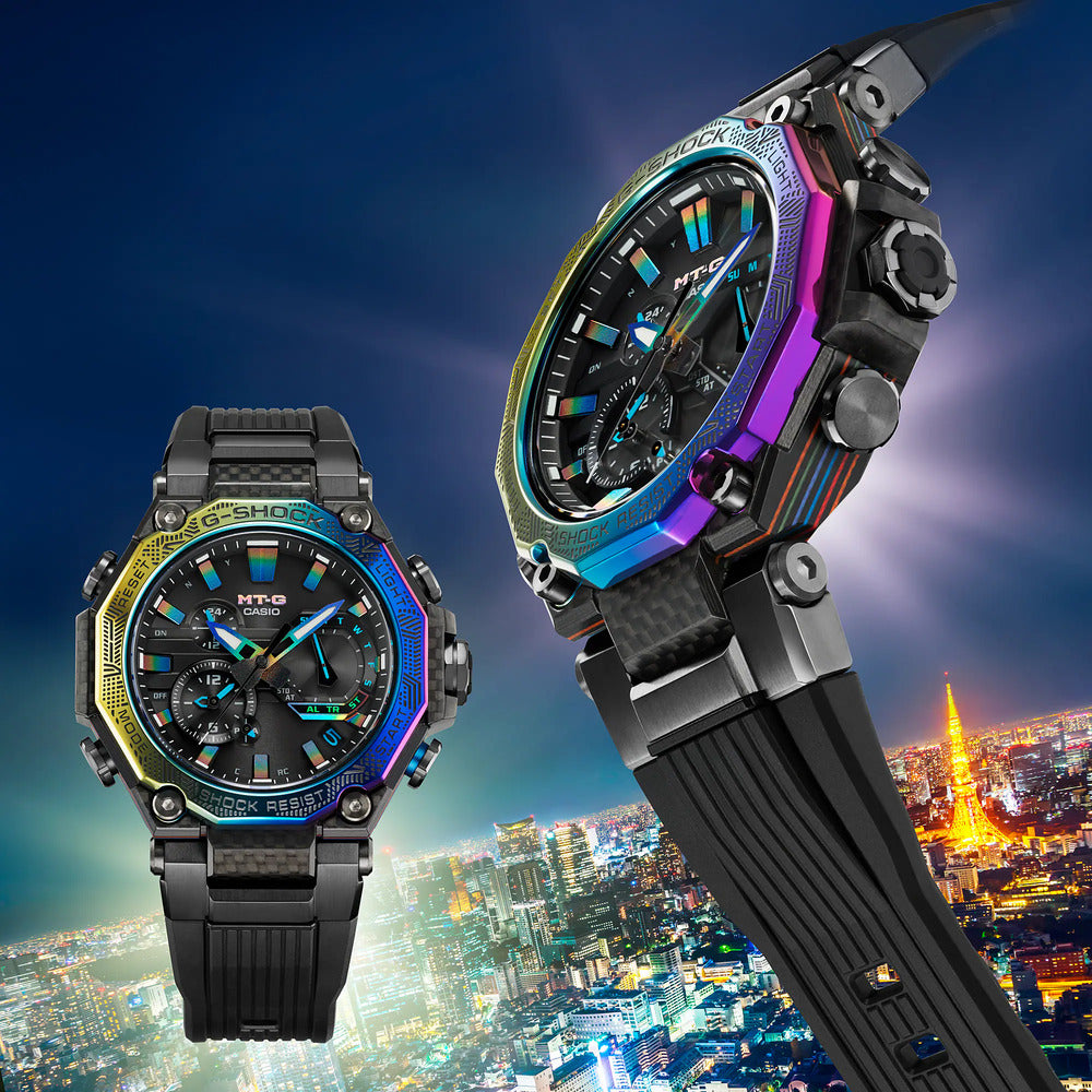 G-SHOCK ジーショック 腕時計 スマートフォンリンク電波ソーラー限定 カーボン積層フレーム MTG-B2000YR-1AJR メンズ 国内正規品