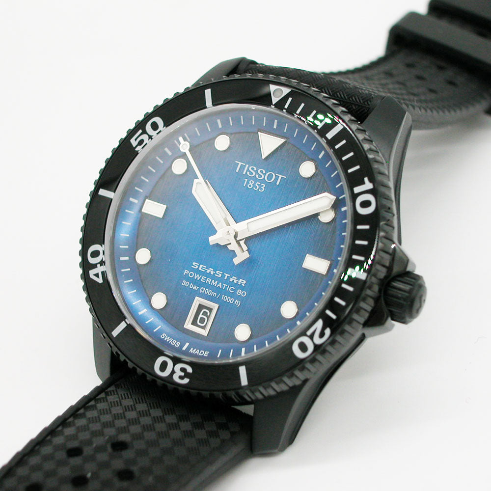 ティソ 腕時計 TISSOT SEASTAR シースター 1000 自動巻 パワーマティック 80 40MM T1208073704100 メンズ 国内正規品