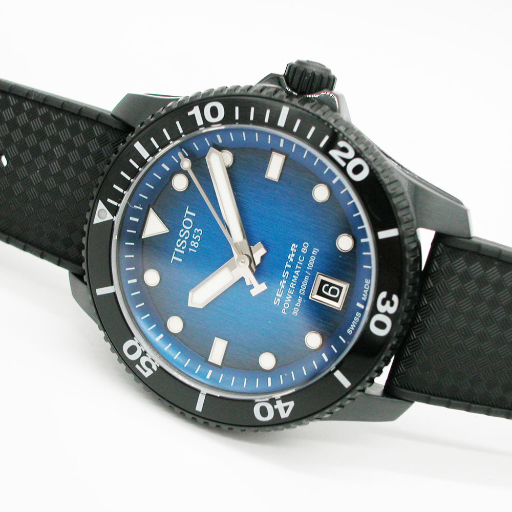 ティソ 腕時計 TISSOT SEASTAR シースター 1000 自動巻 パワーマティック 80 40MM T1208073704100 メンズ 国内正規品