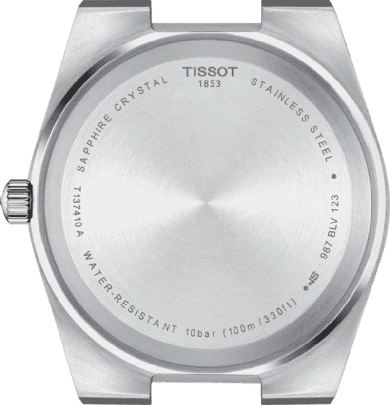 ティソ 腕時計 TISSOT PRX ピーアールエックスクォーツ ホワイト文字盤 ラバーバンド T1374101701100 国内正規品