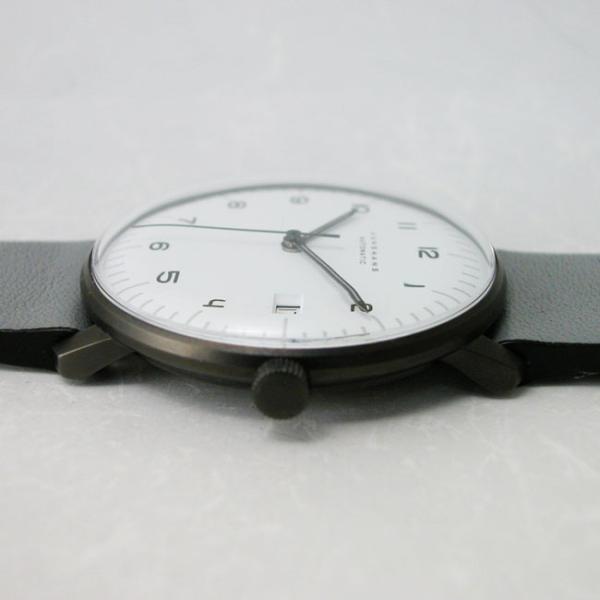 ユンハンス JUNGHANS マックスビル オートマティック ブラック&ホワイト 自動巻 腕時計 027400704 国内正規品