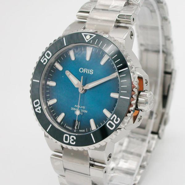 オリス 腕時計 ORIS アクイスデイト キャリバー400 41.5mm 自動巻き ステンレス Ref. 40077694135 822PEB 国内正規品