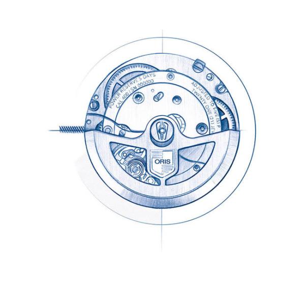 オリス 腕時計 ORIS アクイスデイト キャリバー400 41.5mm 自動巻き ステンレス Ref. 40077694135 822PEB 国内正規品