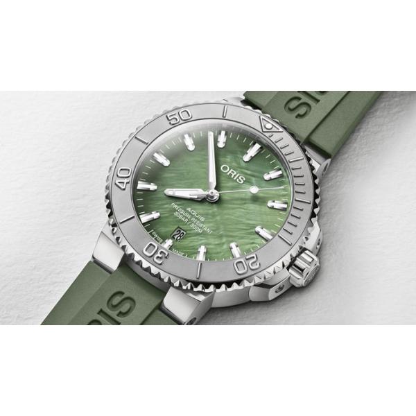 オリス ORIS 腕時計 アクイスデイト ニューヨークハーバー リミテッドエディション限定品 41.5mm 自動巻き Ref.73377664187-Set 国内正規品