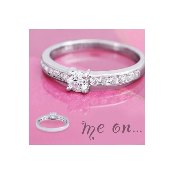 me on... Pt900 Eternite ダイヤモンドリング