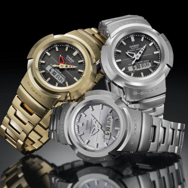 G-SHOCK ジーショック 腕時計デジタルアナログコンビネーションタフソーラー電波 AWM-500GD-9AJF ゴールドメンズウォッチ 国内正規品