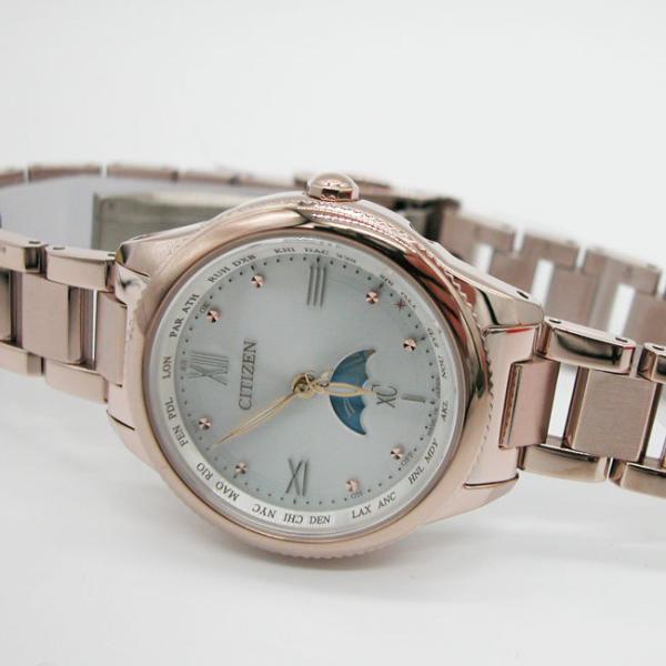シチズン CITIZEN 腕時計 クロスシー daichi collection ティタニアライン さくらピンク エコドライブ電波時計 EE1004-57A