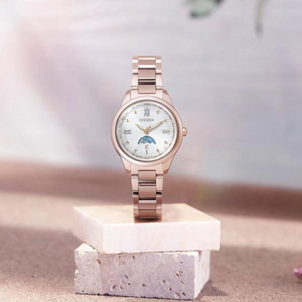 シチズン CITIZEN 腕時計 クロスシー daichi collection ティタニアライン さくらピンク エコドライブ電波時計 EE1004-57A