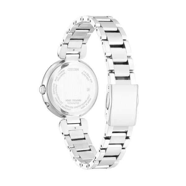 シチズン 腕時計 クロスシー CITIZEN mizu collection エコドライブ電波 Titania Happy Flight ES9460-53L レディース