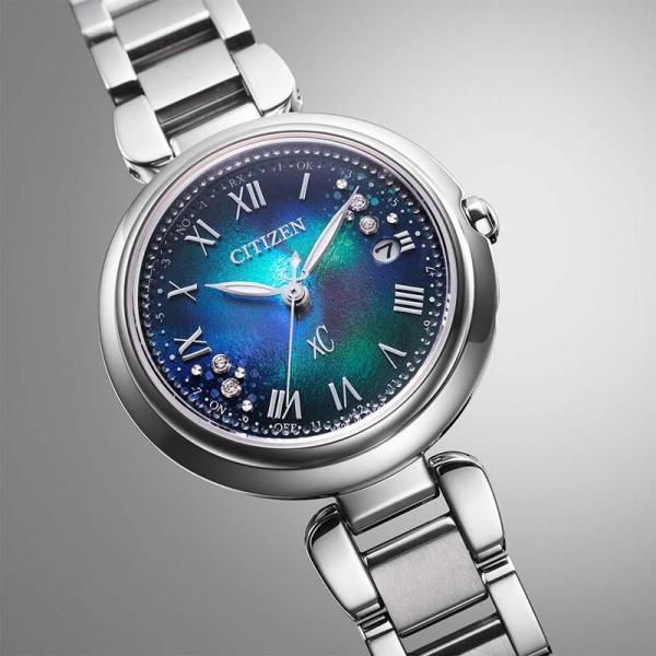 シチズン 腕時計 クロスシー CITIZEN エコドライブ電波 mizu collection UNITE with BLUE Titania Happy Flight ES9460-61L レディース