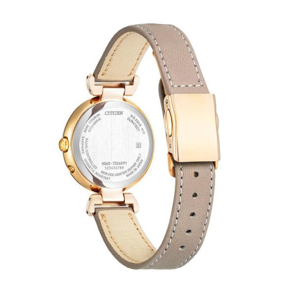 シチズン 腕時計 クロスシー CITIZEN mizu collection エコドライブ電波 Titania Happy Flight ES9462-07A レディース