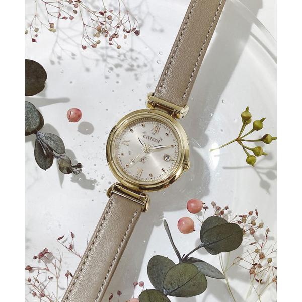シチズン 腕時計 クロスシー CITIZEN mizu collection エコドライブ電波 Titania Happy Flight ES9462-07A レディース