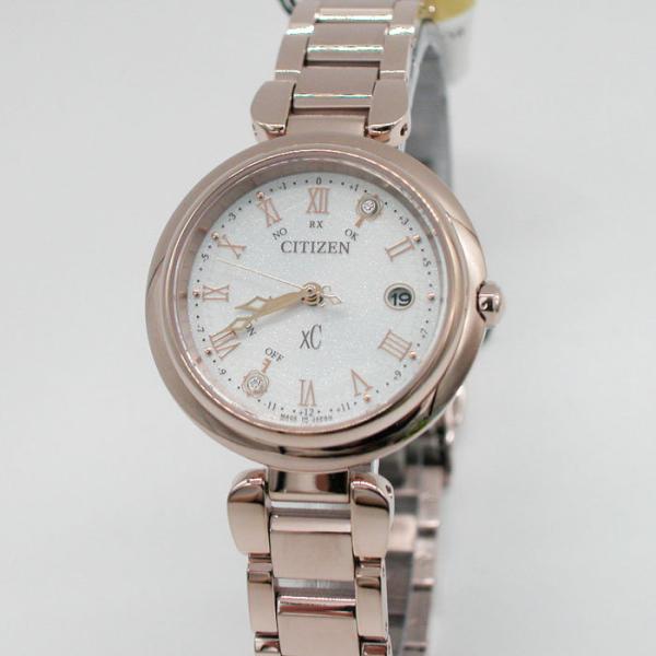シチズン 腕時計 クロスシー CITIZEN mizu collection エコドライブ電波 Titania Happy Flight サクラピンク限定 ES9464-52B レディース
