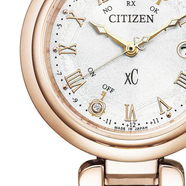 シチズン 腕時計 クロスシー CITIZEN mizu collection エコドライブ電波 Titania Happy Flight サクラピンク限定 ES9464-52B レディース