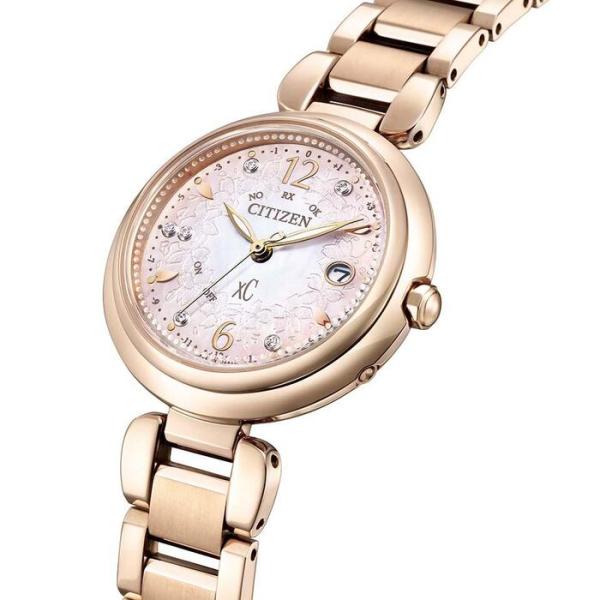 シチズン 腕時計 クロスシー CITIZEN SAKURA Limited Model限定モデル エコドライブ電波 Titania Happy Flight ES9467-62W レディース
