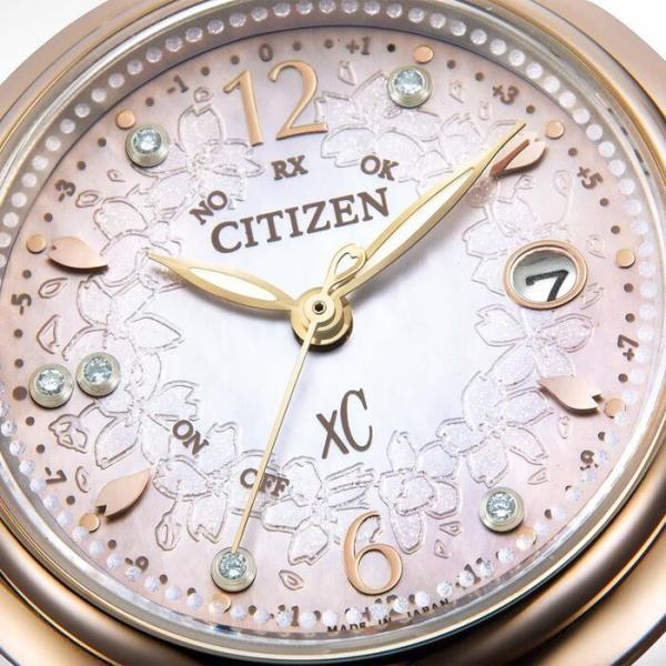 シチズン 腕時計 クロスシー CITIZEN SAKURA Limited Model限定モデル エコドライブ電波 Titania Happy Flight ES9467-62W レディース