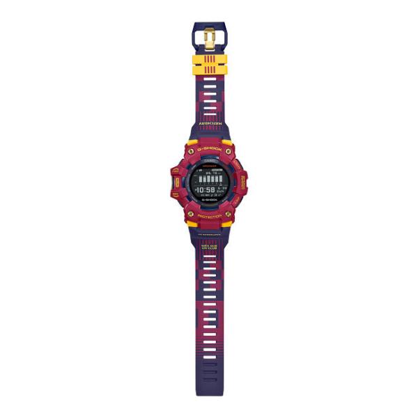 G-SHOCK ジーショック 腕時計デジタル G-SQUAD FCバルセロナ Matchdayコラボ モバイルリンク GBD-100BAR-4JR メンズウォッチ 国内正規品