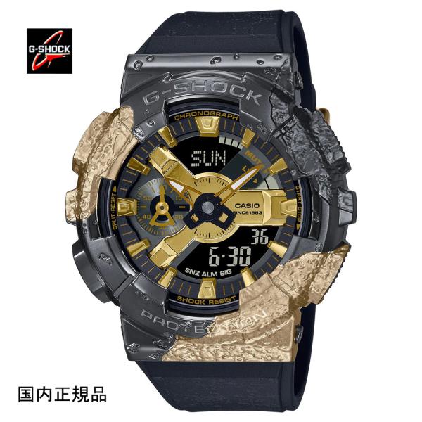 G-SHOCK ジーショック 腕時計 40周年 Adventurer’s Stone Series メタルカバードデジアナ GM-114GEM-1A9JR メンズウォッチ 国内正規品