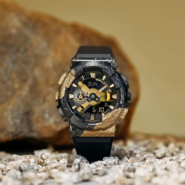 G-SHOCK ジーショック 腕時計 40周年 Adventurer’s Stone Series メタルカバードデジアナ GM-114GEM-1A9JR メンズウォッチ 国内正規品