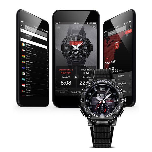 G-SHOCK ジーショック 腕時計 G-STEELソーラーBluetooth カーボンコアガード構造 GST-B300B-1AJF メンズ 国内正規品