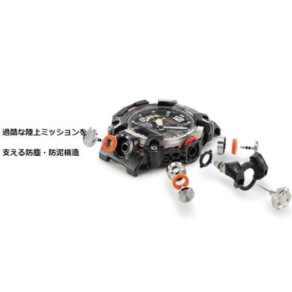 G-SHOCK ジーショック 腕時計 マッドマスター 電波ソーラー カーボンコアガード MUDMASTER GWG-2000-1A3JF メンズ 国内正規品