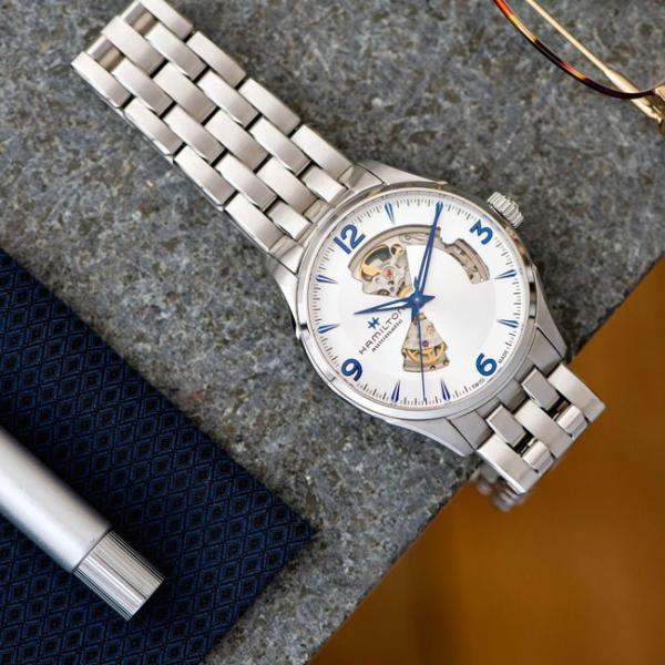 ハミルトン 腕時計 HAMILTON Open Heart Auto ジャズマスターオープンハート42mm 自動巻 H32705152 国内正規品 メンズ