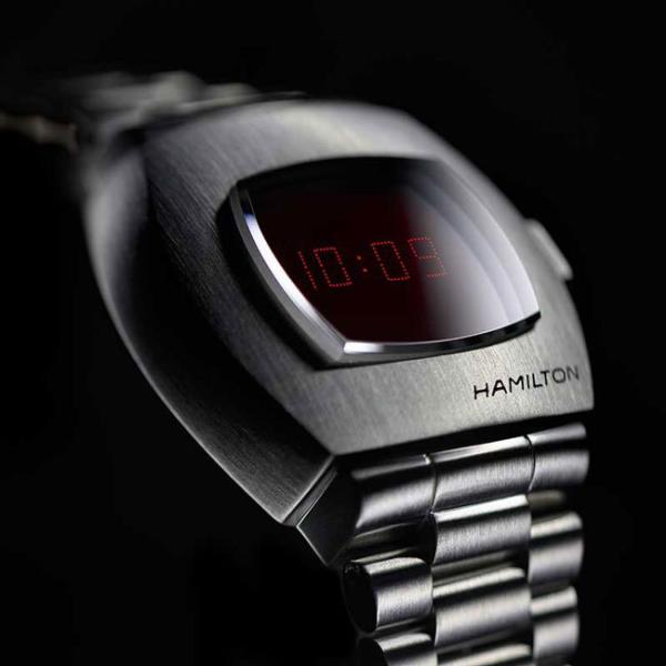 ハミルトン 腕時計 アメリカンクラシック HAMILTON PSR デジタルクォーツ Digital Quartz H52414130 国内正規品 メンズ