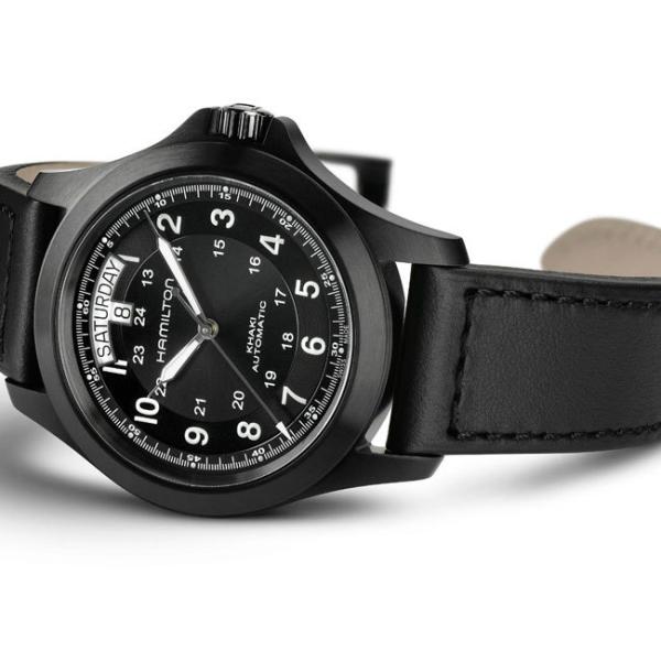 ハミルトン 腕時計 カーキ フィールドキング HAMILTON オートデイデイト 40mm H64465733 国内正規品